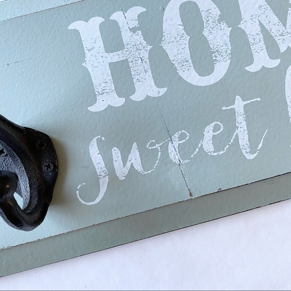 Belle Maison Wall Decor Home Sweet Home Key Hook Farmhouse Entryway